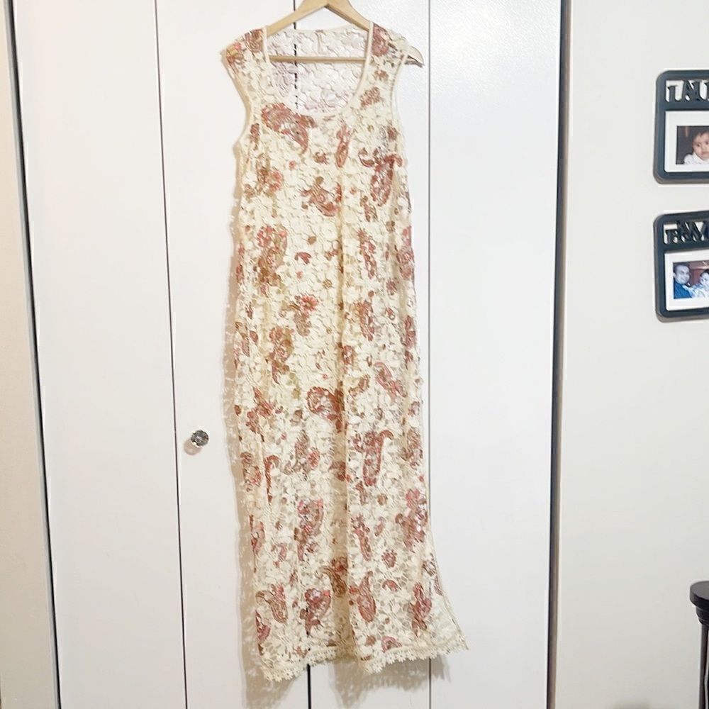 Free People Lilly Lace Maxi Dress Size XS - Picture 4 of 5